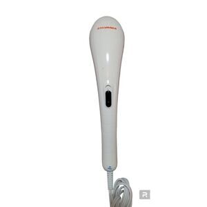 Sylvania HM25 Handheld Massager Tested Working White Relax Personal Self Care